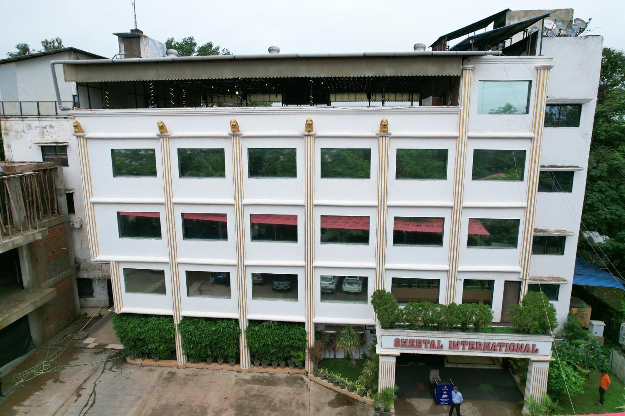 Sheetal International Hotel Rāipur Exterior foto