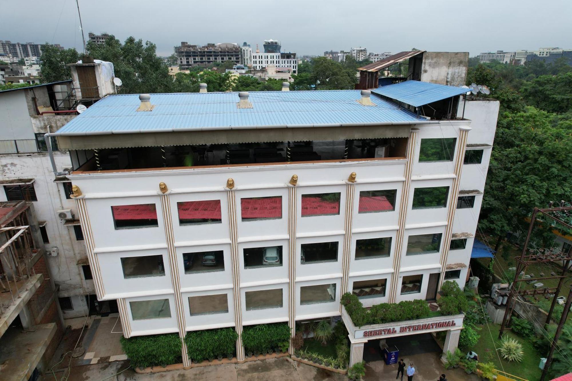 Sheetal International Hotel Rāipur Exterior foto