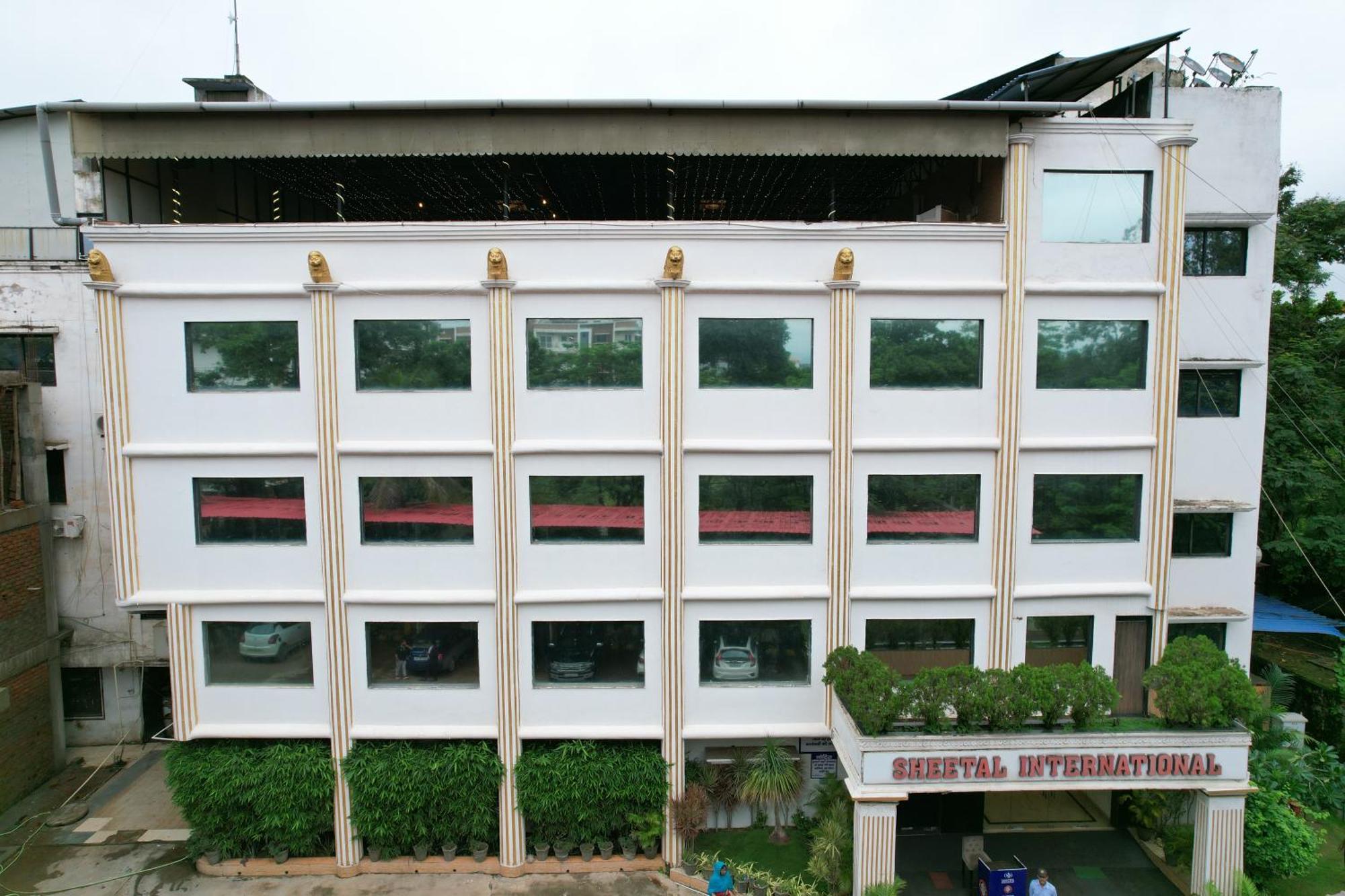 Sheetal International Hotel Rāipur Exterior foto