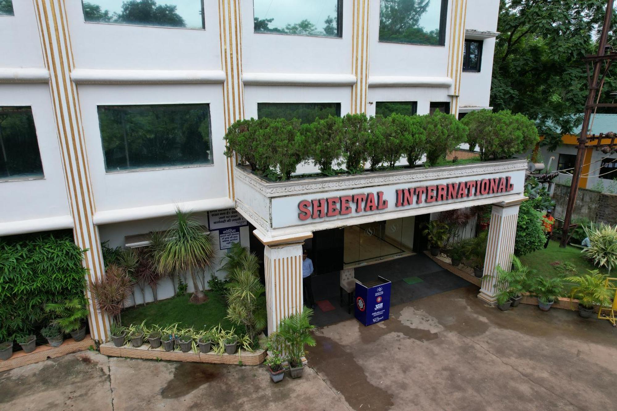 Sheetal International Hotel Rāipur Exterior foto